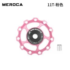 Rolamento guia de roda, roda guia de bicicleta de metal, desviador traseiro de 13 dentes para bicicleta de montanha, aço