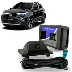Interface para habilitar camera de ré + camera e moldura para Fiat Pulse 2024 em diante FIC FI 11 Flexitron