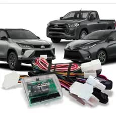Modulo de fechamento vidros eletricos e retrovisores Tilt Down Yaris, Hilux/SW4 SRX FCT VRD TY YH 4.1