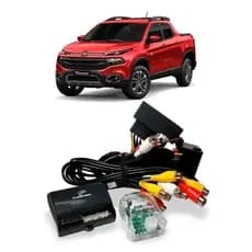 Módulo desbloqueio de video multimidia/camera Fiat Toro Freedom Volcano Ranch 20 FDVFI-01 Flexitron