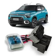 Fechamento e abertura dos vidros eletricos c/antiesmagamento Citroen C3 Live 2023 em diante SAFE CT-C3 2.0