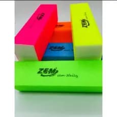 Kit Lixa Bloco Polidor de Unha Naily Profissional Gel Acrigel Fibra Fecha Poros Manicure Pedecure