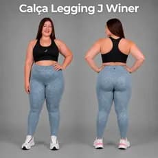 Calça Legging Fitness Feminina Cintura Alta Empina Bumbum Não Transparente Roupa  Academia
