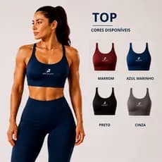 Top Cropped Fitness Feminino Poliamida Premium Academia Costas Nadador Alça Fina Treino Corrida