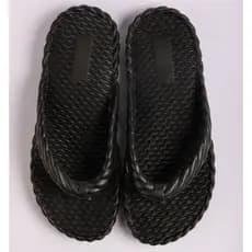 Chinelo de Dedo Nuvem Trança Casual Macio Leve Ortopédico Esporão EVA