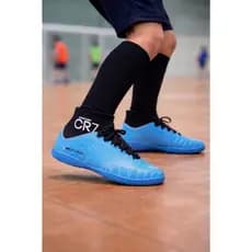 Tênis de Futsal + Meião Chuteira Masculino Costurada Reforçada Promoção