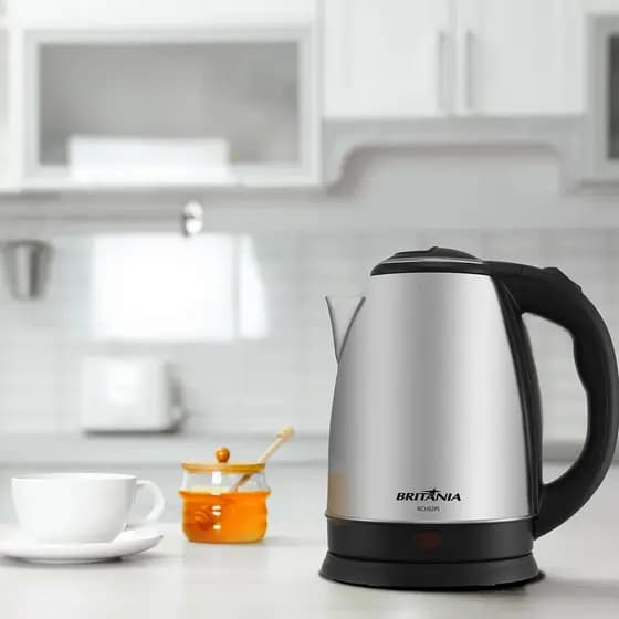 Chaleira Elétrica Britânia 1,8L Inox 127V