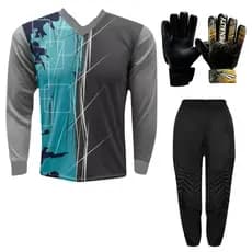 Kit Goleiro Camisa Genoa Kanga + Calça TRB + Luva Penalty