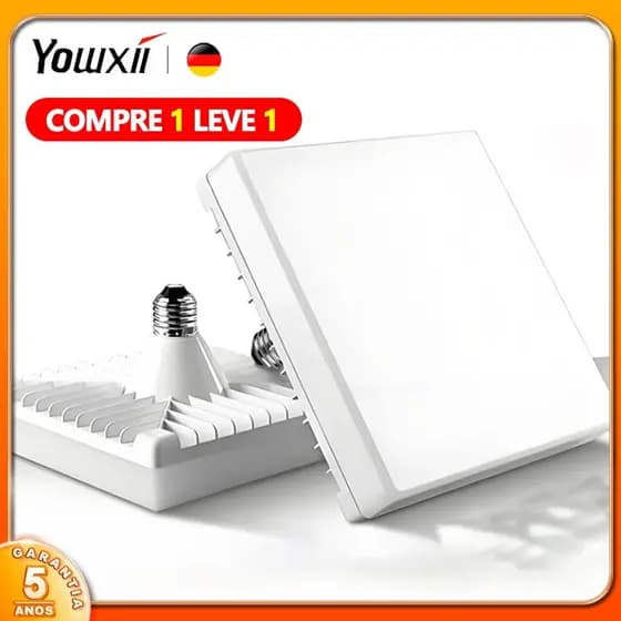 Yowxii 200W MAX Superbrilhante Lâmpadas De Led Para Casa Luz De Led Quadrado Plafon Resaltar Luminária
