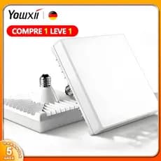 Yowxii 200W MAX Superbrilhante Lâmpadas De Led Para Casa Luz De Led Quadrado Plafon Resaltar Luminária
