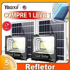 Yowxii 100X Refletor Led 3000W placa solar Lâmpada Solar Luz De Led IP67 à Prova D'Água Externas