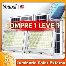 Yowxii Enorme Brilhante Refletor Led Lâmpada Solar 100000W Luz De Led IP67 à Prova D'Água Externas