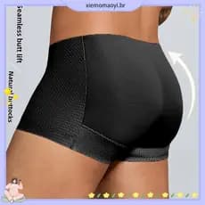 Calças Íntimas Masculinas Falsas De Elevação Das Bumbum Boxer Buttocks Sponge Pad