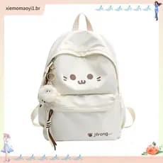 Ins novo estilo japonês bonito mochila All-Match mochila estudante mochila grande capacidade estudante universitário Cam