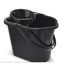 Balde Mop Com Suporte Espremedor Reforçado Multiuso Para Panos Limpeza 14 Litros Cores Diversas