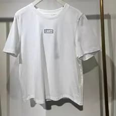 Camiseta feminina verão novo estilo Casual em torno do pescoço manga curta solta mais magro olhar topo simples branco pu