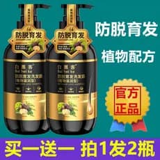 Polygonum Multiflorum gengibre anti-derramamento Shampoo de cabelo fixação densidade do cabelo aumentando anti-caspa ant