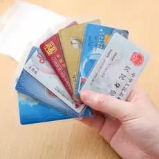 Multifuncional cartão de identificação caso protetor caso de cartão de banco caso de identificação fosco Anti-magnético