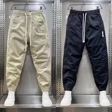 Americano Retro estiramento macacão masculino primavera outono solto tamanho grande esportes ao ar livre resistente ao d