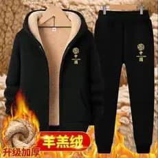 Outono inverno durável resistente ao desgaste jaqueta masculina solta tamanho grande cordeiro velo moletom canteiro de o