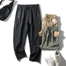 UPF50 + comércio exterior fábrica retirando gabinete pedido verão masculino cintura elástica estilo fino à prova dwaterp