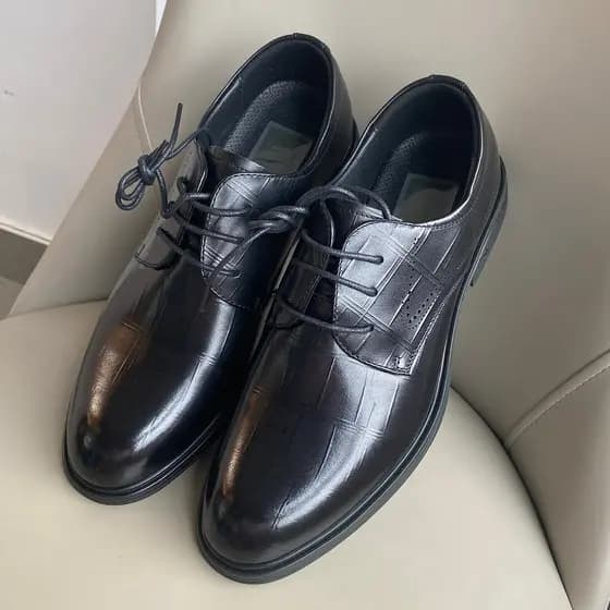 H Casa!Couro de primeira camada!Shopping retirada primavera outono negócios masculinos casuais sapatos de couro genuíno