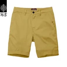 Match Maji Shorts casuais masculinos Slim fit Stretch calças de cinco pontos verão 3202