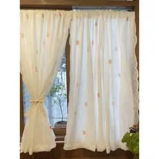 Luz francesa luxo estilo Pastoral cortina influenciador Tik Tok estilo princesa cortina de porta menina quarto sala esta