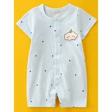 Macacão de bebê puro algodão verão fino de manga curta roupa interior recém-nascido macacão de bebê pijama macacão