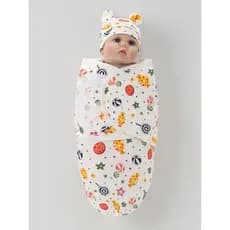 Quatro estações Universal envoltórios recém-nascidos envoltórios bebê recém-nascido à prova de quarto Swaddling envolve