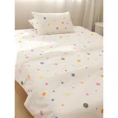 Lençol colorido fantasia, peça única, algodão puro, 100 algodão, conjunto de três peças, dormitório, cama dupla de quatr