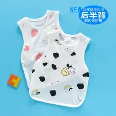 Bebê meia volta colete Ultra-fino puro algodão barriga bolso 0-1 anos de idade masculino feminino bebê roupas de proteçã