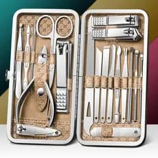 Conjunto completo de cortador de unhas, conjunto completo de cortador de unhas, caixa Diagonal, ferramenta de Pedicure,