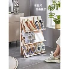 Rack de sapatos estilo japonês, porta simples, entrada, armário de sapatos, chinelos domésticos, rack de armazenamento,