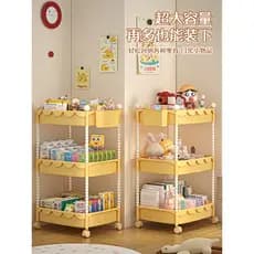 15/29cm carrinho de lacuna doméstico móvel lanche rack de armazenamento banheiro cozinha estudo sala de estar rack de ar