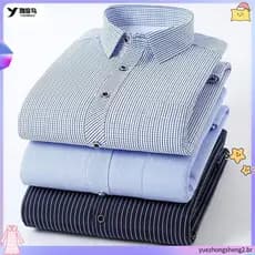 2025 Inverno Masculino E # 39forro De Lã Térmica CSA Manga Comprida Negócios Casual Gola De Botão Grosso Roxo Pequeno