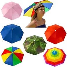 Chapéu de pesca guarda-chuva tamanho grande crianças adulto chapéu cabeça guarda-chuva chapéu das mulheres dos homens ao