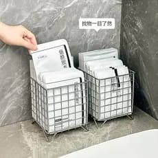 Caixa de armazenamento de máscara lavatório cesta de armazenamento de cosméticos penteadeira Desktop produtos de cuidado