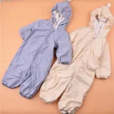Japonês único Nishimatsu bebê inverno macacão de lã com capuz zíper macacão roupas de passeio
