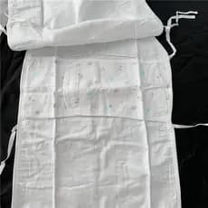 Camisola de algodão para bebê, saco de dormir de gaze, colcha à prova de chute para bebê