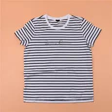 Com tratamento cinza flutuante Laxia's Betty senhoras camiseta de algodão verão camisa de manga curta chinês vermelho so
