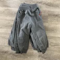 Comércio exterior crianças calças meninos meninas primavera outono inverno forro de lã calças esportivas calças casuais