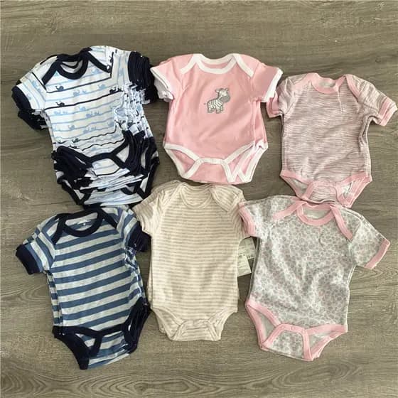 Frete grátis mais de 2 peças macacão de bebê macacão de bebê recém-nascido roupas de algodão puro macacão de bebê