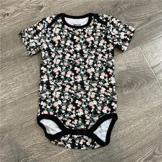 Comércio exterior meninas roupas de algodão puro bebê verão roupas de bebê Floral macacão