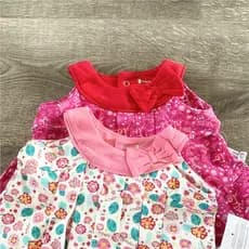 Comércio exterior bebê menina europeu americano grande marca puro algodão Floral colete Babydoll saia primavera outono p