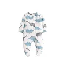 Macacão de bebê quatro estações com zíper macacão de bebê puro algodão macacão de bebê Casual roupas infantis
