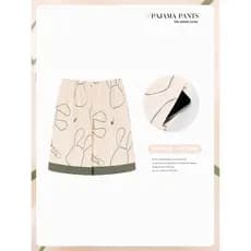 Verão pode usar calças de pijama de algodão puro exterior feminino Shorts de verão confortável solto tamanho grande malh
