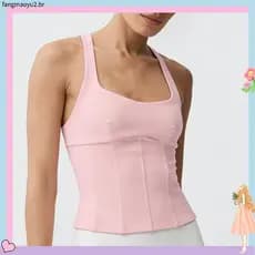 Lucky Dog Yoga Novo Estilo Hal terneck Esportes Fitness Colete Sutiã