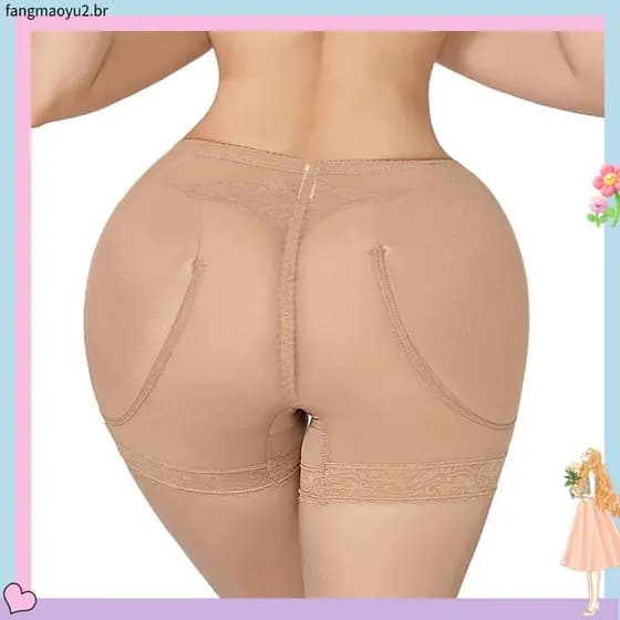 LANFEI Mulheres E # 39 ; s Calcinha De Renda De Cintura Média Acolchoada Modeladora