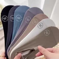Meias de barco masculinas ultrafinas de seda gelo meias invisíveis homens verão absorvente de suor desodorante meias de